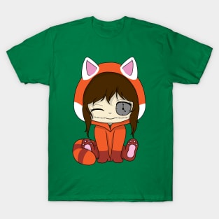 creepypasta red panda (clockwork) T-Shirt